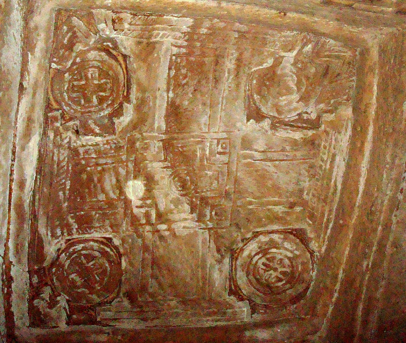 DSC031100.jpg - Autre dtail du plafond avec une croix grecque