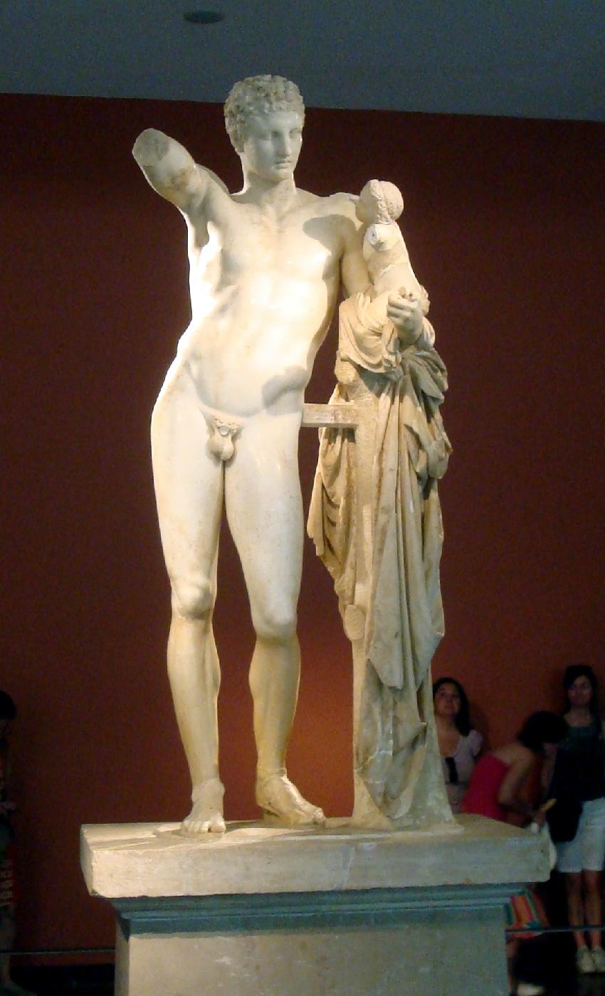 dsc023990.jpg - Herms portant Dionysos enfant de Praxitle