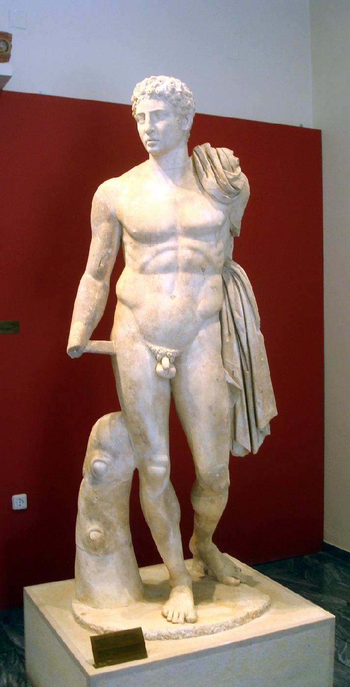 dsc024440.jpg - Statue dHerms au muse de Messne (copie de lpoque romaine)